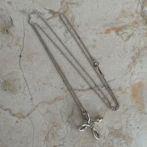 Tiffany & Co. Elsa Peretti Large Infinity Cross 28” Chain